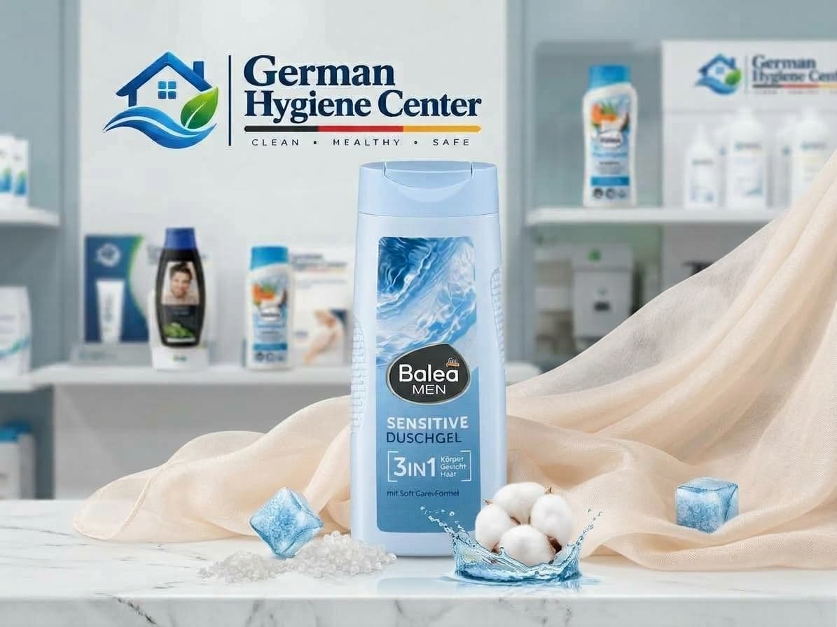 Balea MEN Sensitive შხაპის გელი 3in1 300 მლ